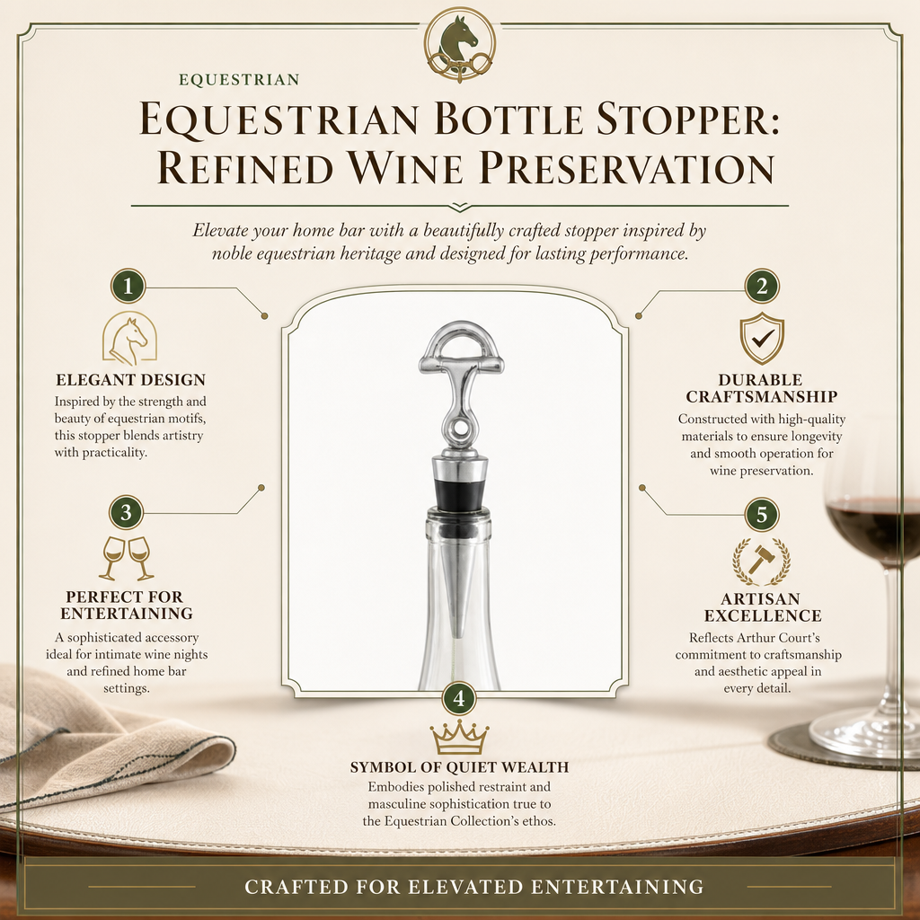 Equestrian Bottle Stopper