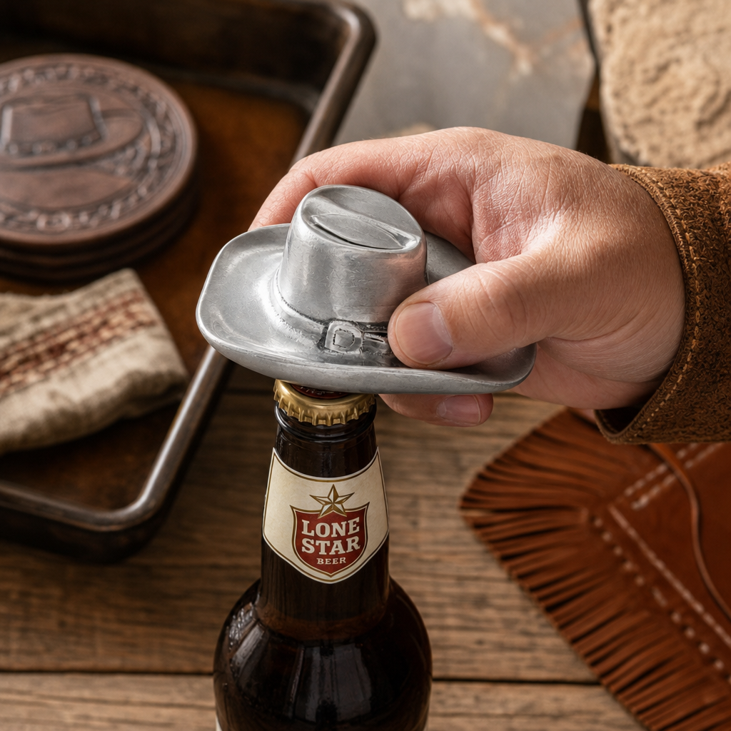 Cowboy Hat Bottle Opener