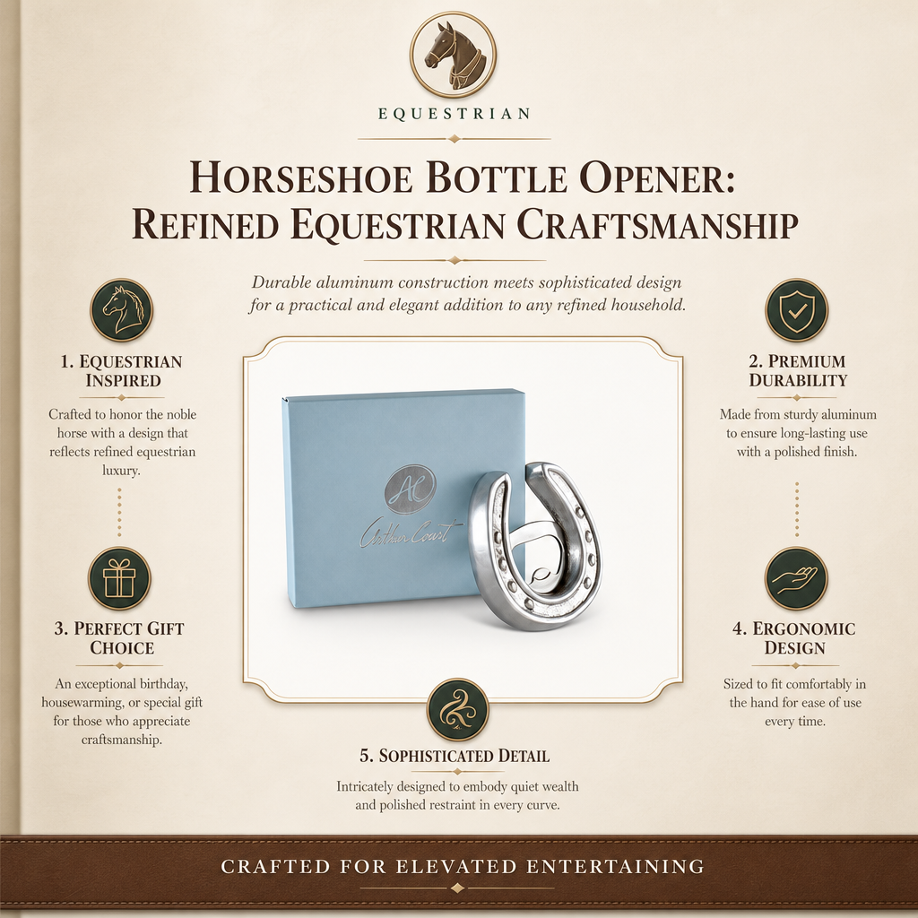 Horseshoe Bottle Opener  