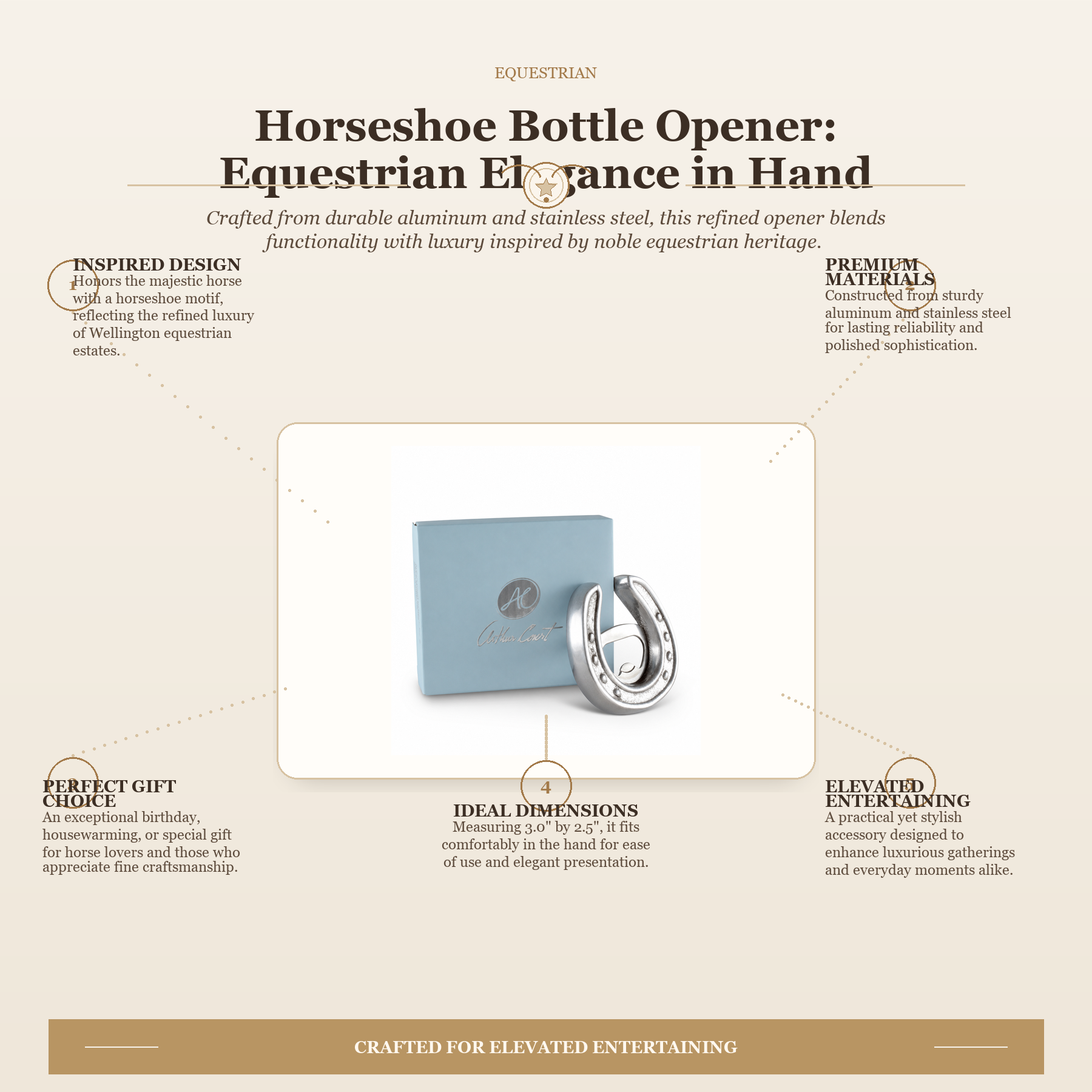 Horseshoe Bottle Opener