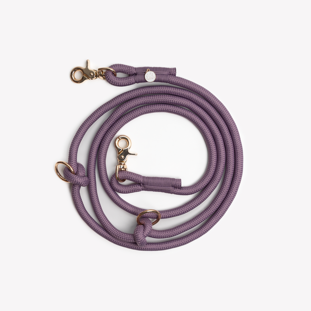 'Lilac' - Hands Free Braided Leash - Equine Exchange Tack Shop