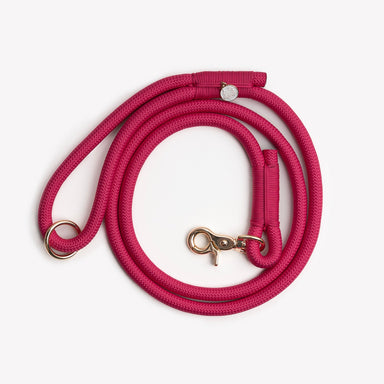 'Magenta' - Braided Rope Leash - Equine Exchange Tack Shop