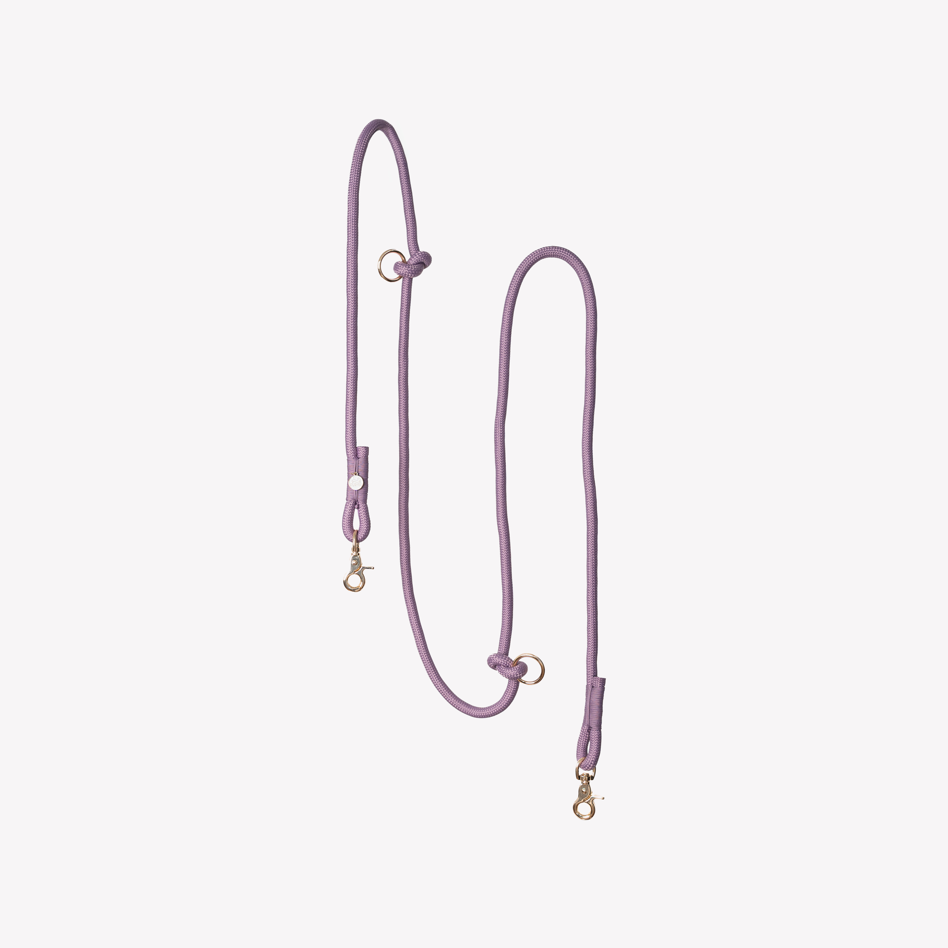 'Lilac' - Hands Free Braided Leash - Equine Exchange Tack Shop