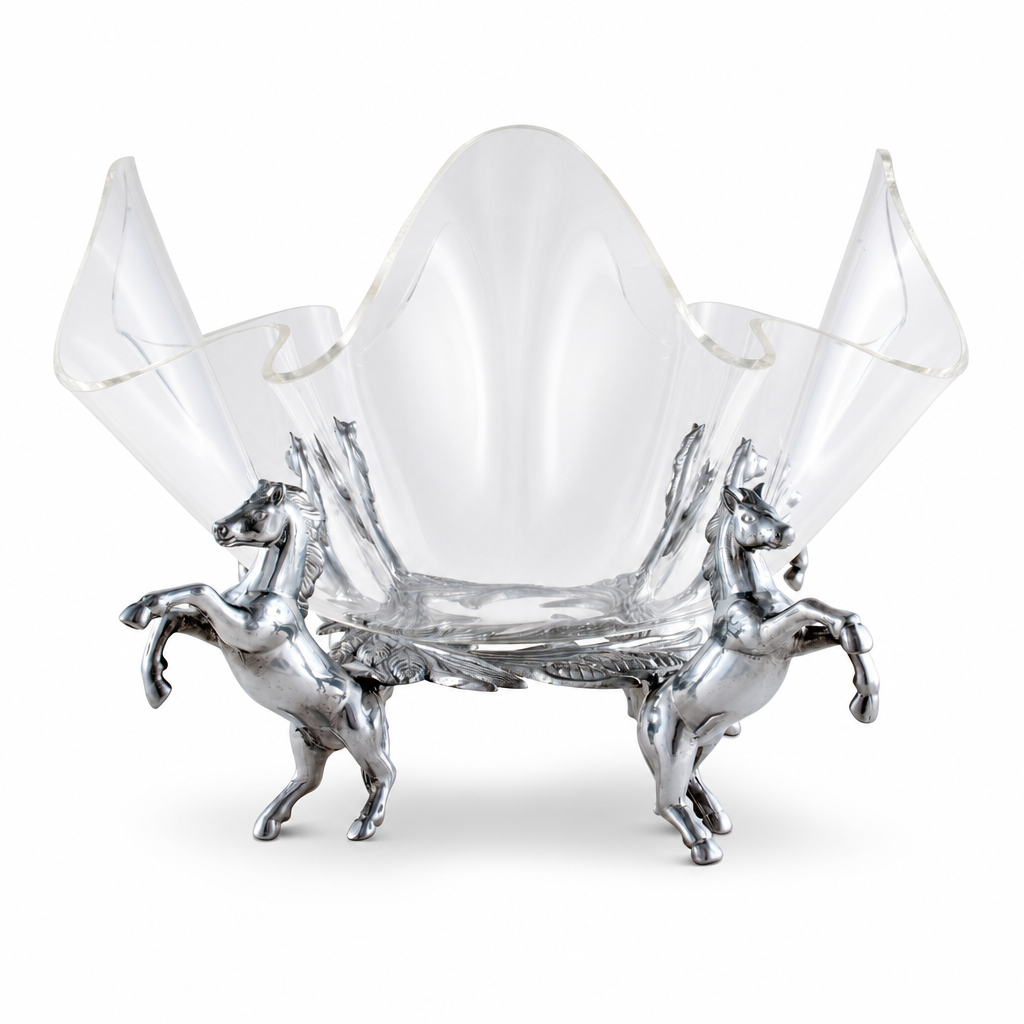 Horse Stand Acrylic Bowl 11  