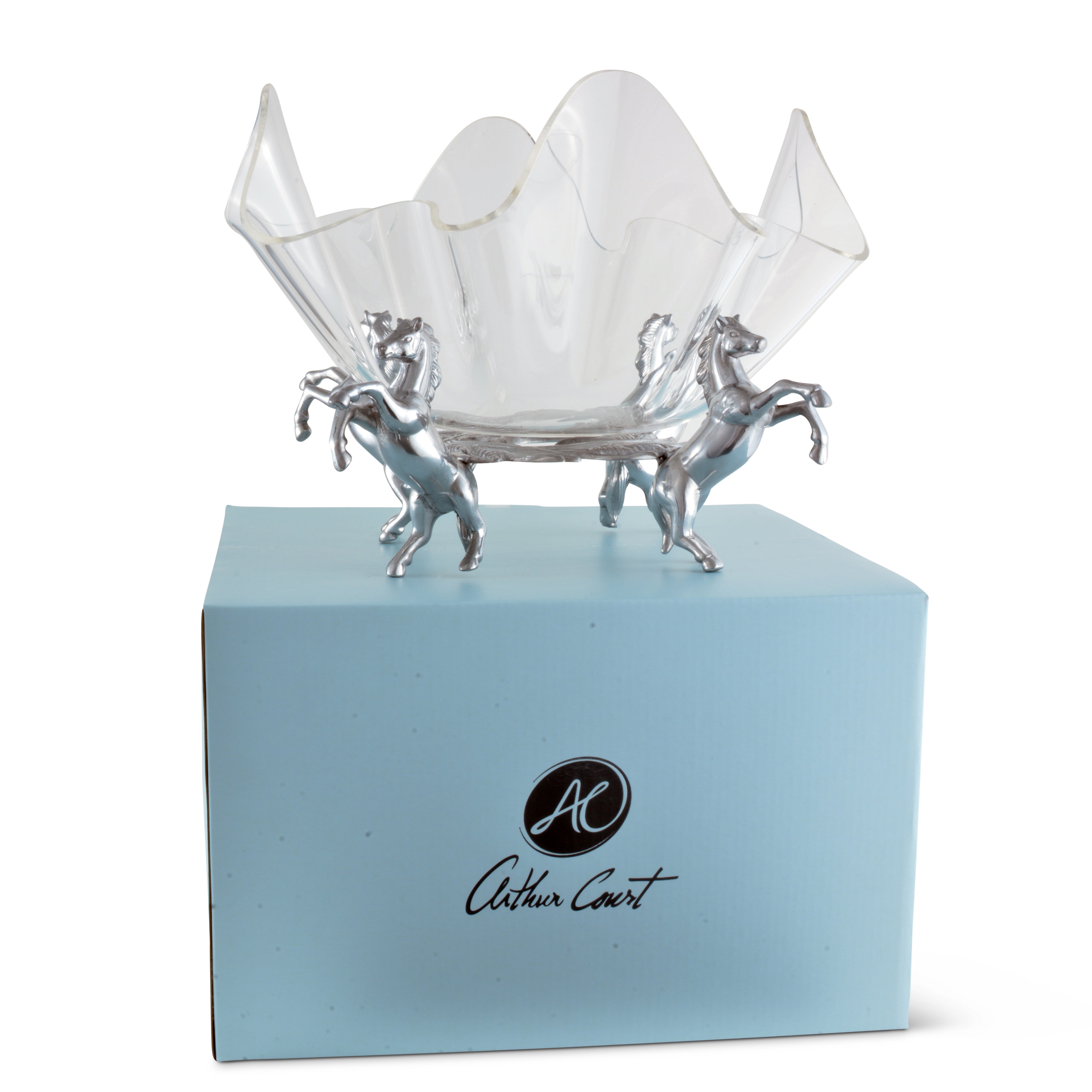 Horse Stand Acrylic Bowl 11  