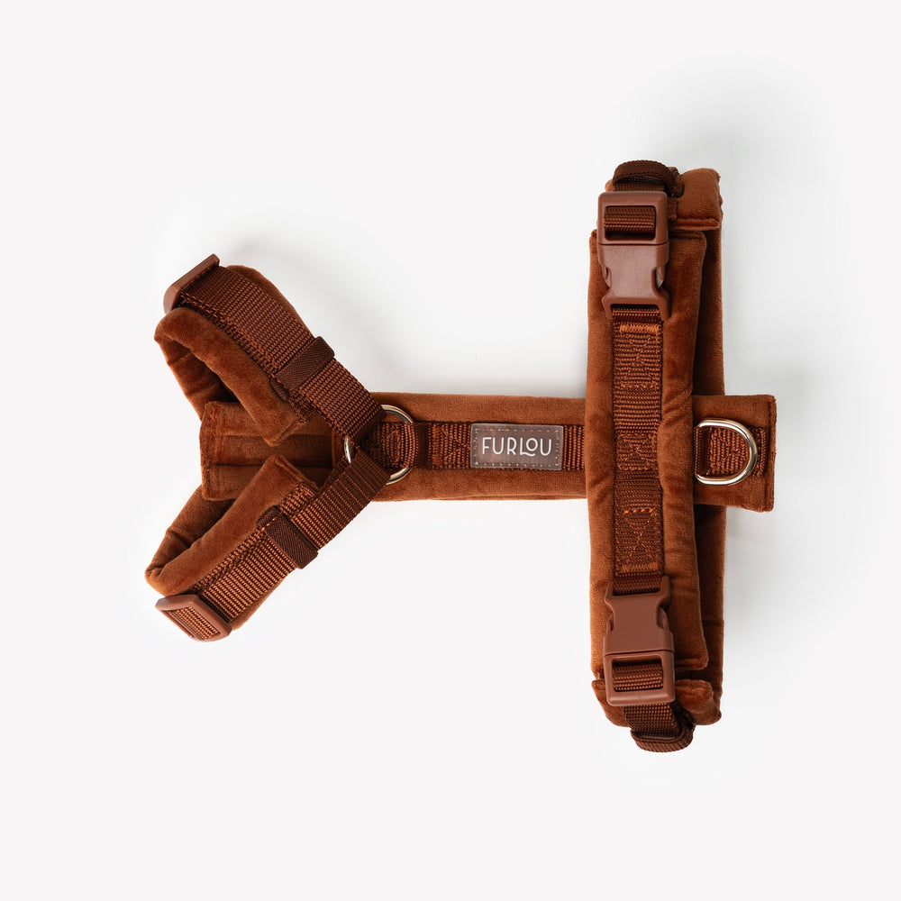 Clay - Velvet Dog Harness - Equine Exchange Tack Shop
