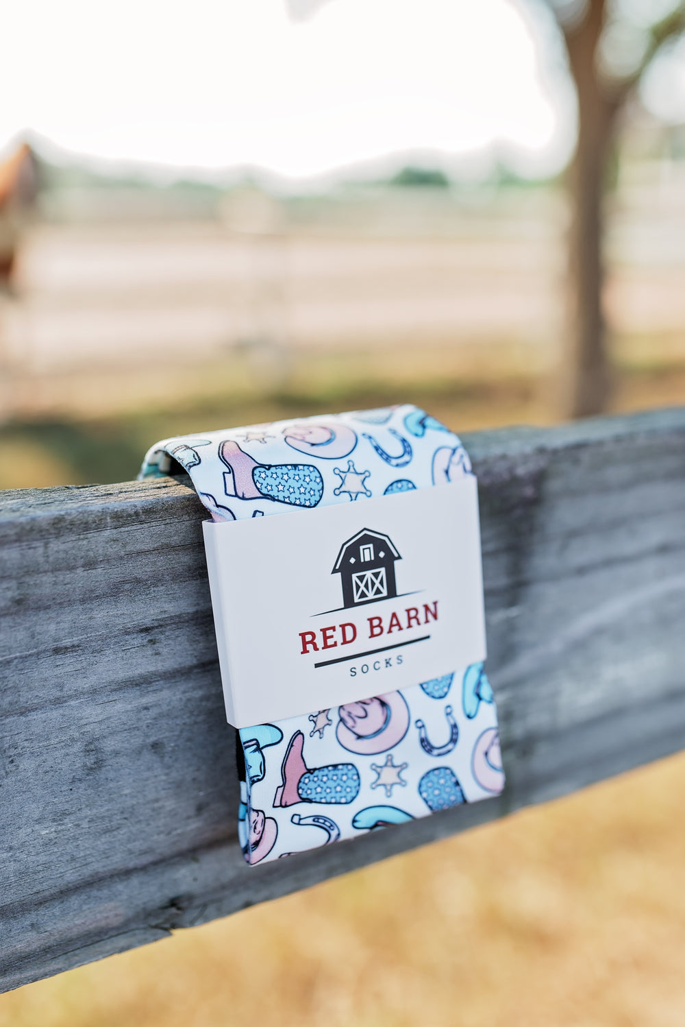 Cowpoke Charm Boot Socks - Petite