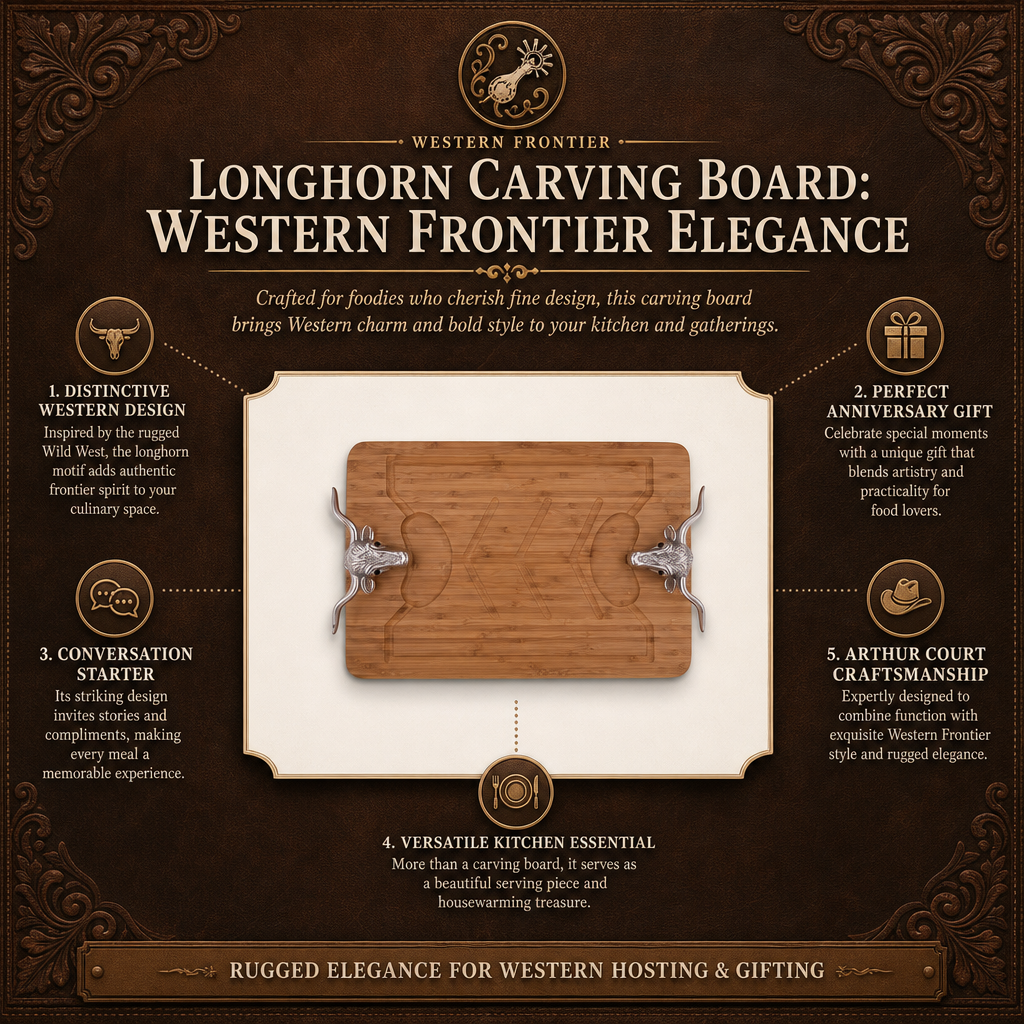 Longhorn Carving Board  