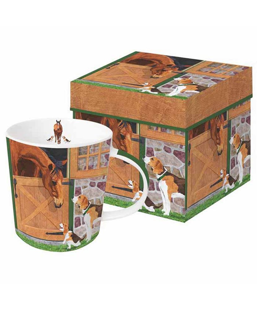 After The Hunt Boxed Mug - Equine Exchange Tack Shop