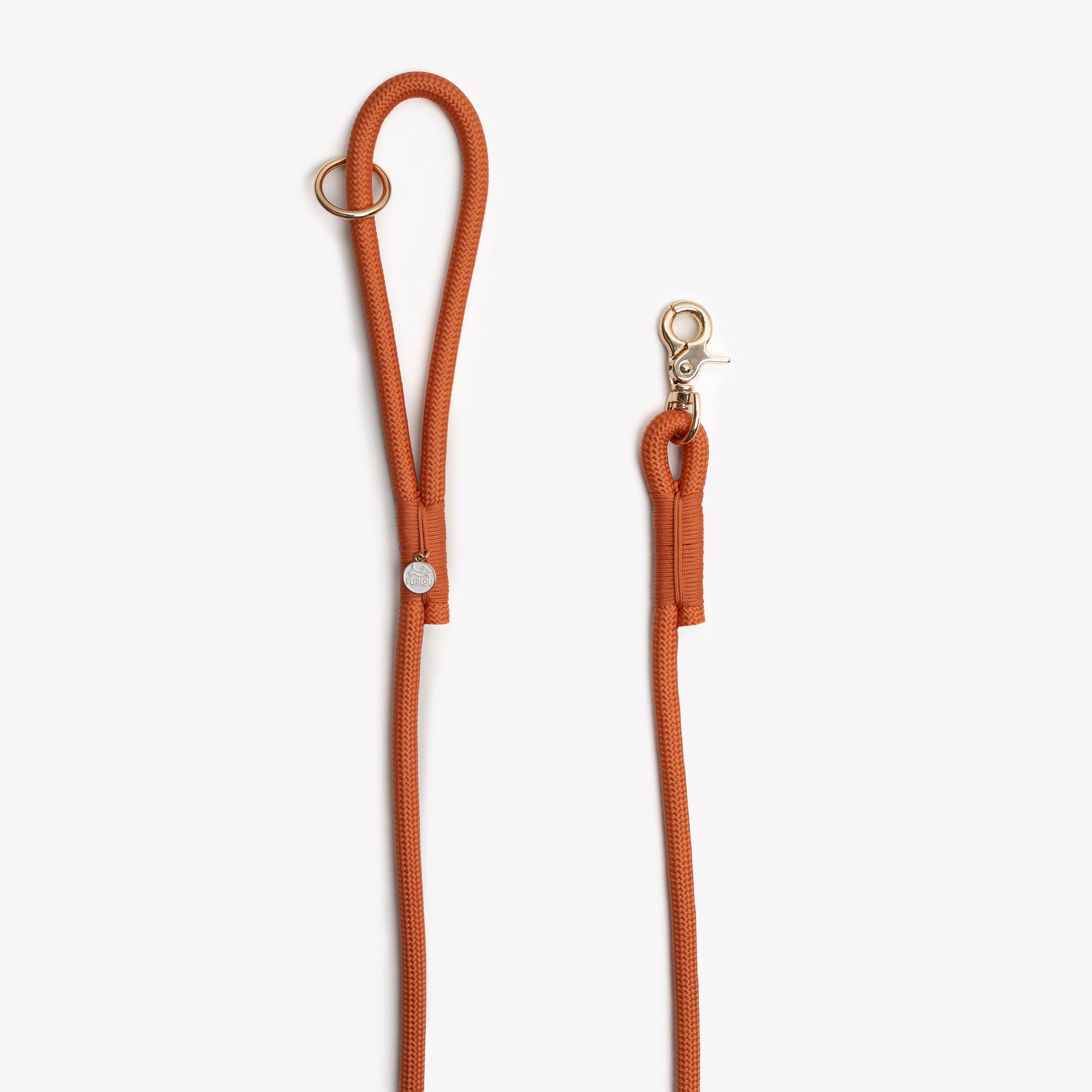 'Terracotta' - Braided Rope Leash - Equine Exchange Tack Shop