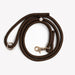 'Brown' - Braided Rope Leash - Equine Exchange Tack Shop