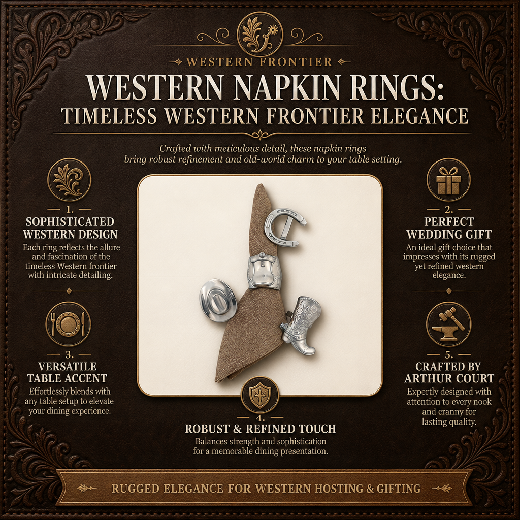 Western Napkin Rings