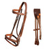 ExionPro Snap Snaffle Jumping Bridle with Rubber Reins - Equine Exchange Tack Shop