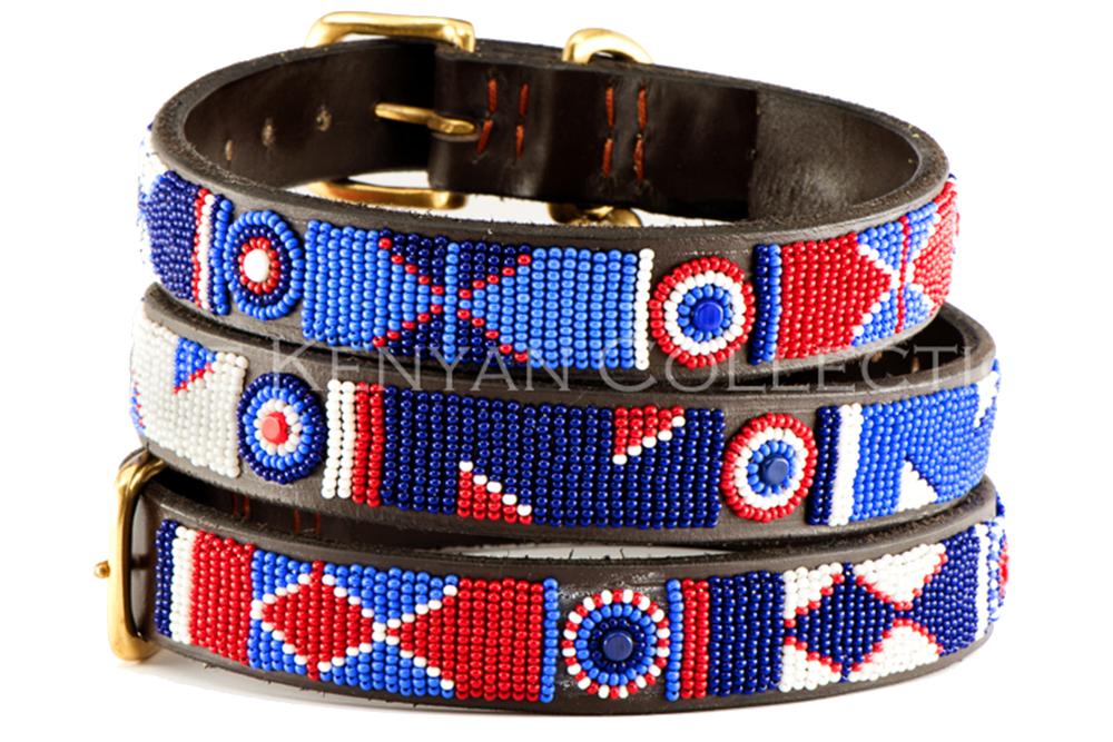 Red White and Blue Belt in Wide Width - Equine Exchange Tack Shop