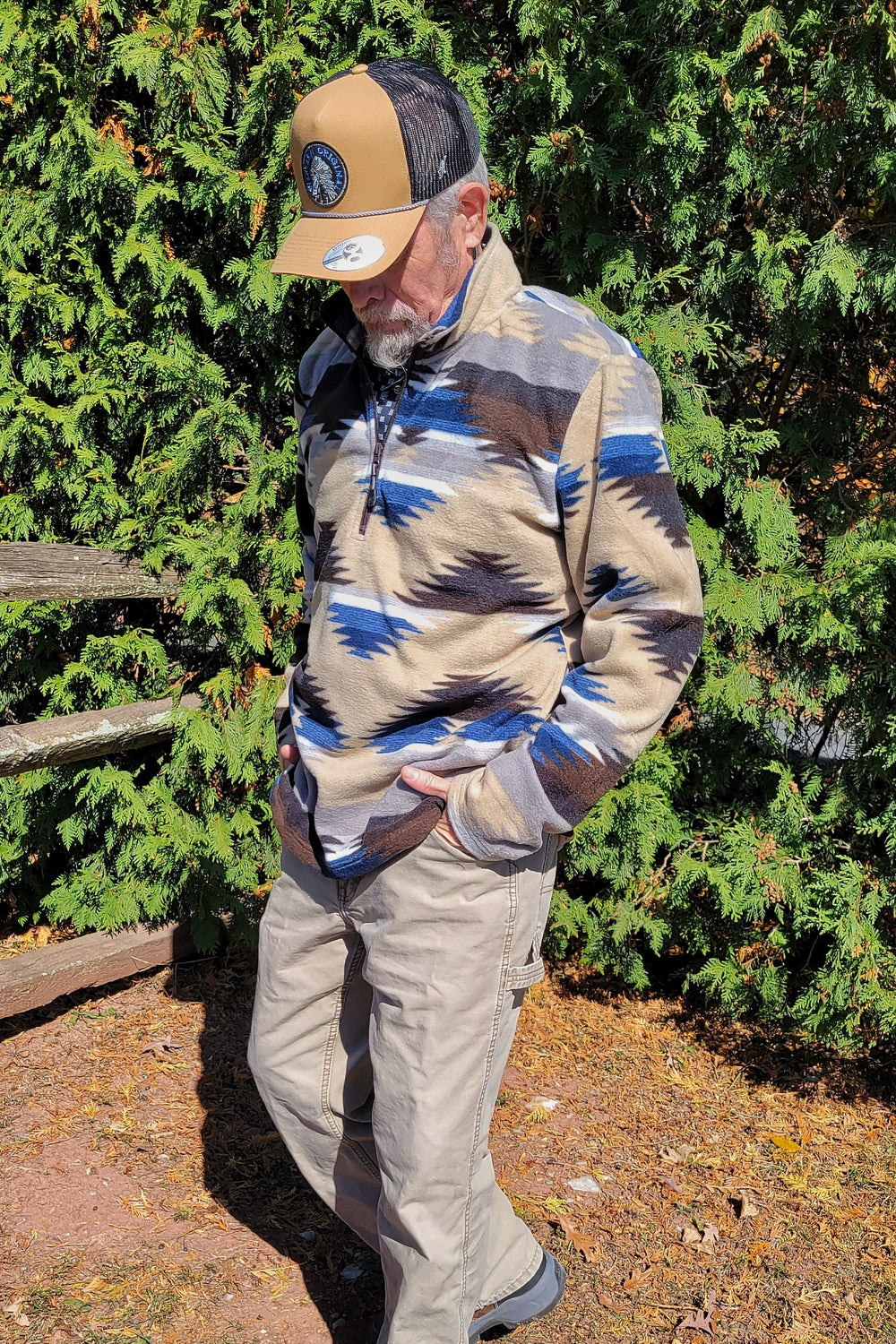 Men's 1/4 Zip Fleece Pullover - Equine Exchange Tack Shop