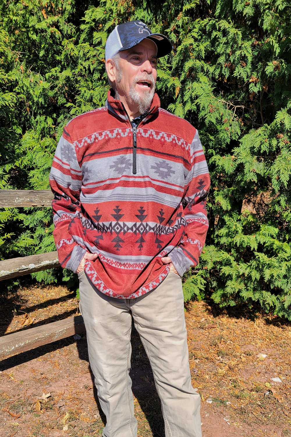 Men's 1/4 Zip Fleece Pullover - Equine Exchange Tack Shop