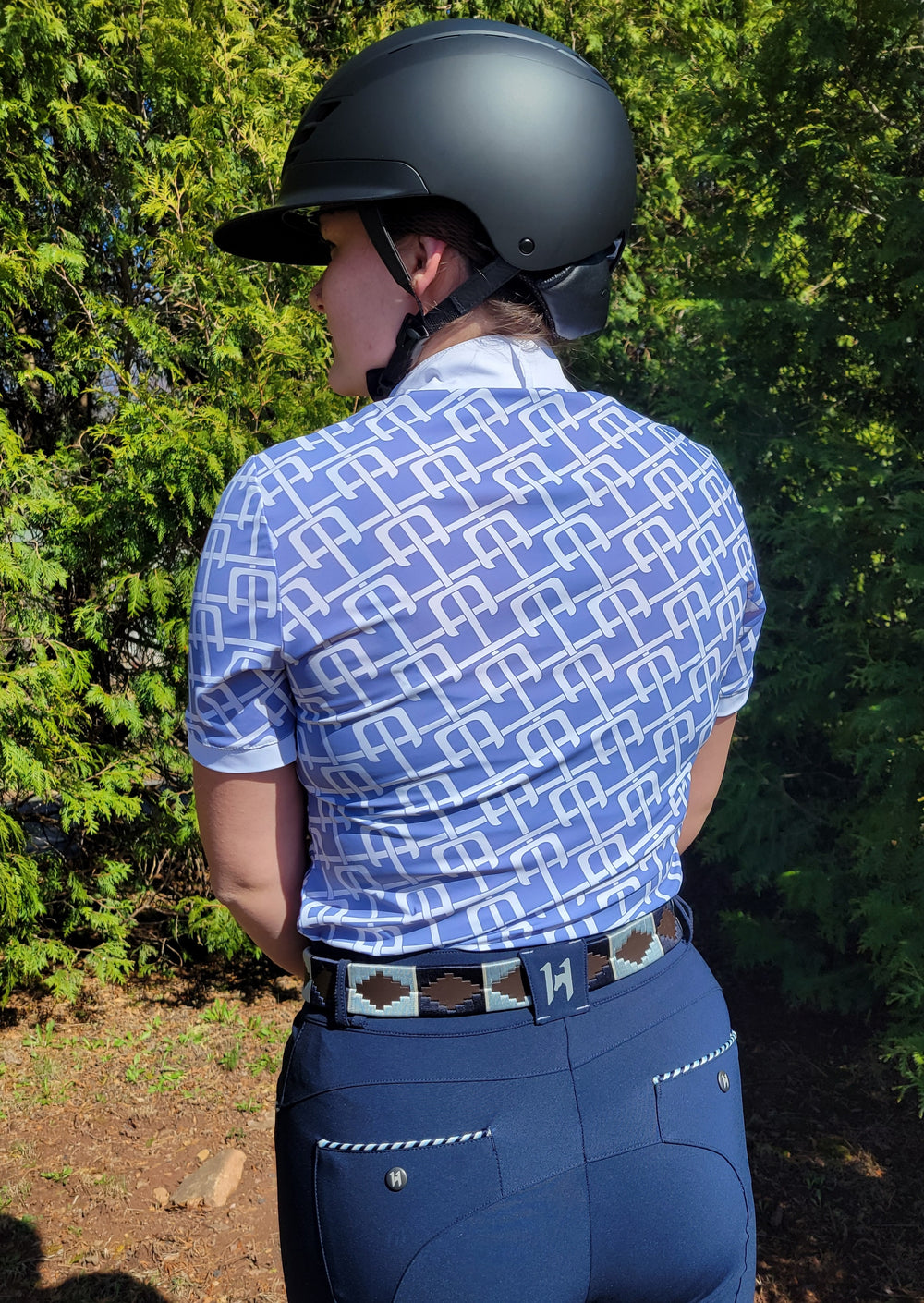 AA Ladies Alcina Short Sleeve Show Shirt - Equine Exchange Tack Shop