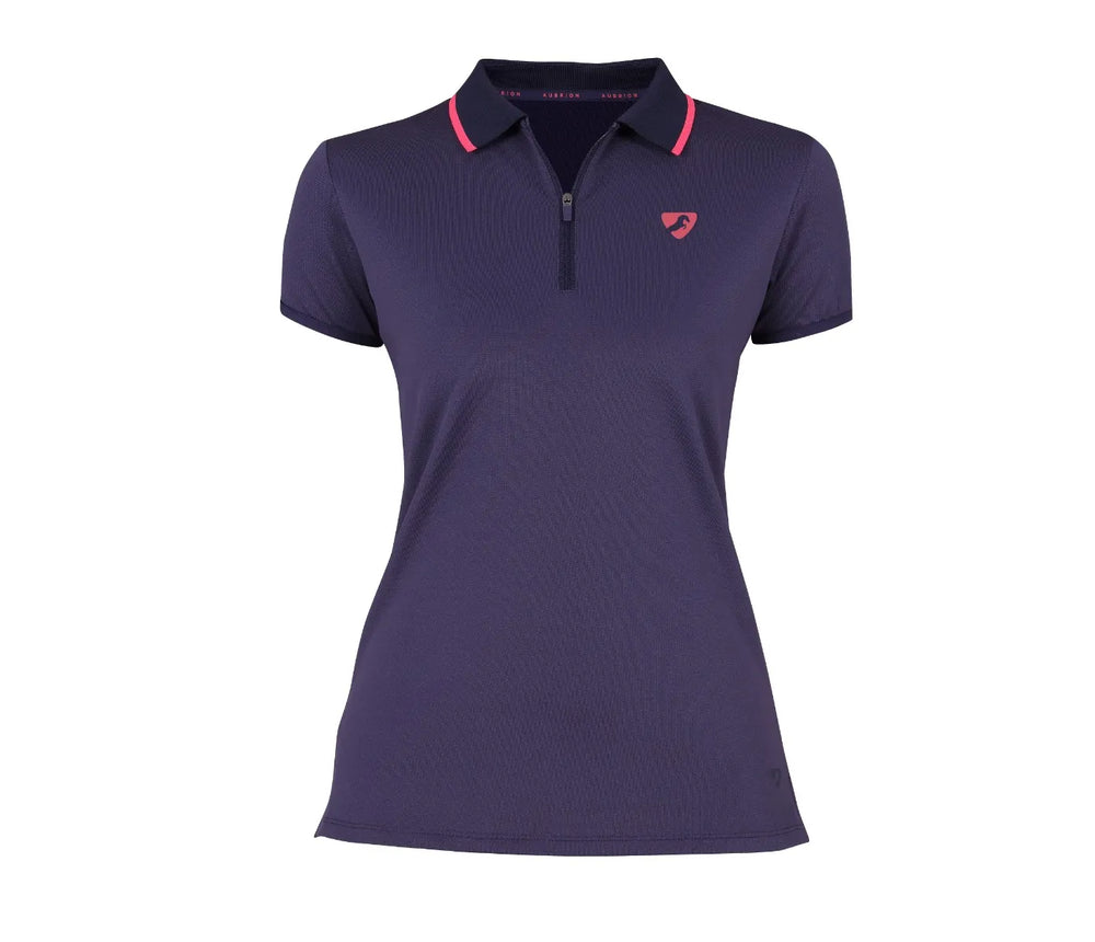 Aubrion Poise Short Sleeve Tech Polo - CLEARANCE - Equine Exchange Tack Shop