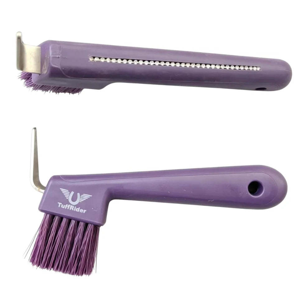 TuffRider Diamond Hoofpick with Brush