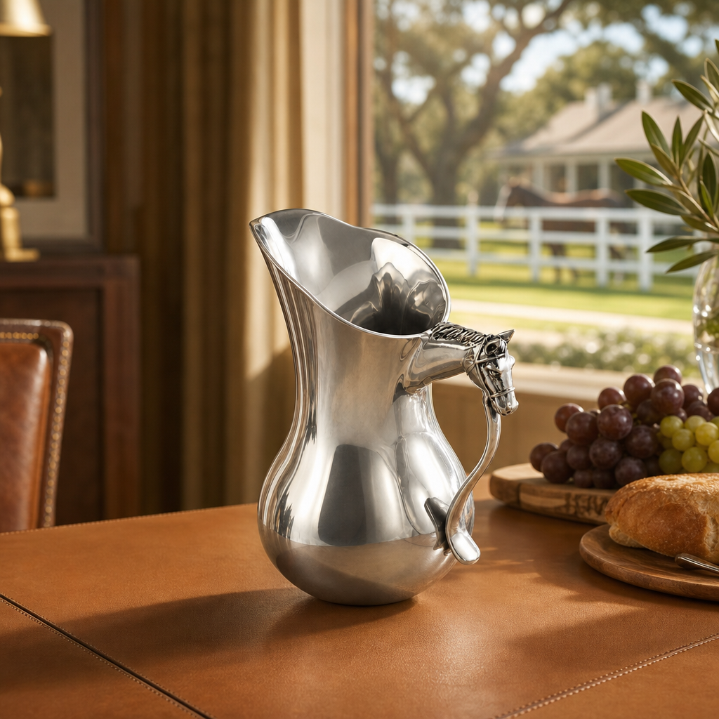 Horse Head Pitcher  