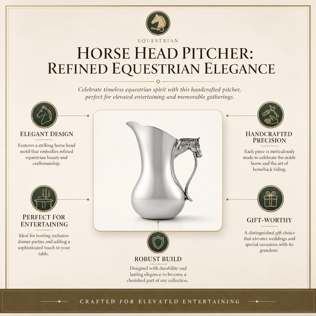 Horse Head Pitcher  