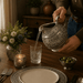 Concho Pattern Pitcher  