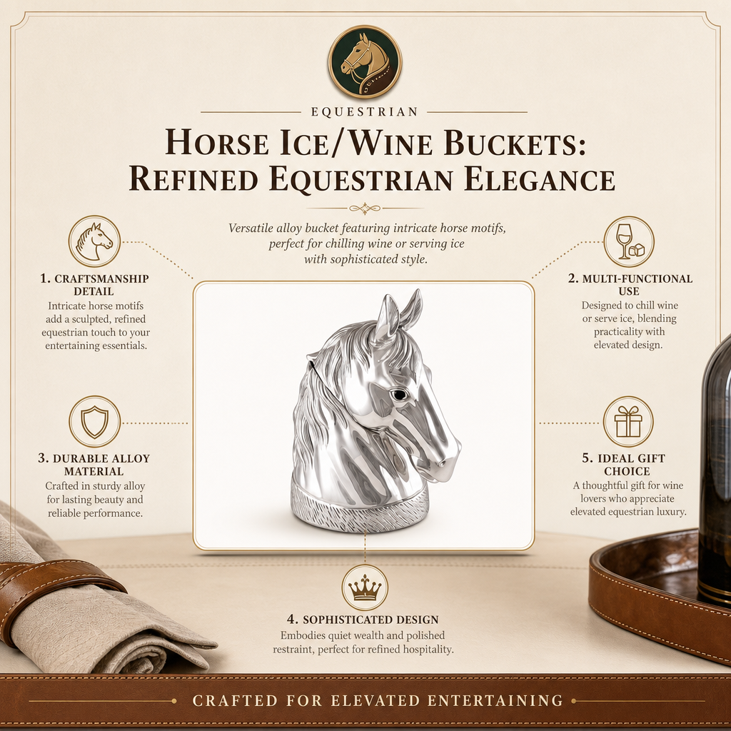 Horse Ice/Wine Buckets  