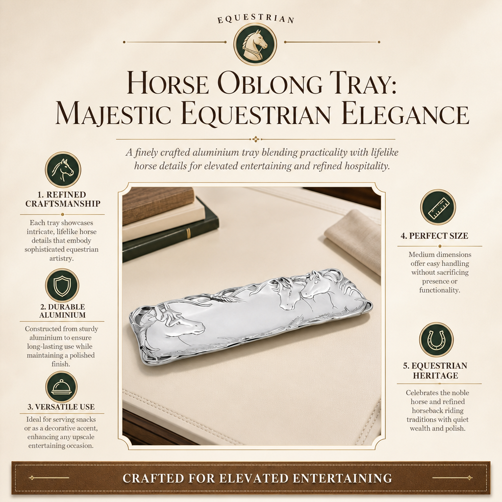 Horse Oblong Tray  