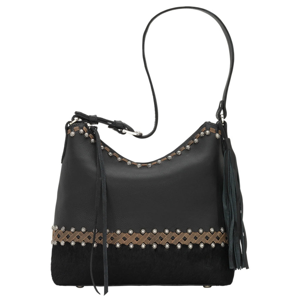 Wild Horses Zip Top Shoulder Bag  