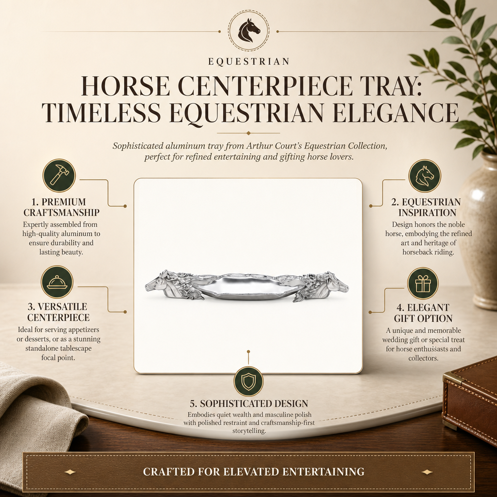 Horse Centerpiece Tray  