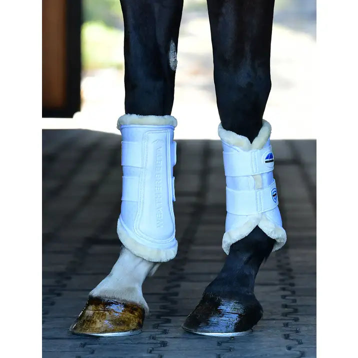 WeatherBeeta Tough-Tec Comfy Fleece Brushing Boots - Equine Exchange Tack Shop