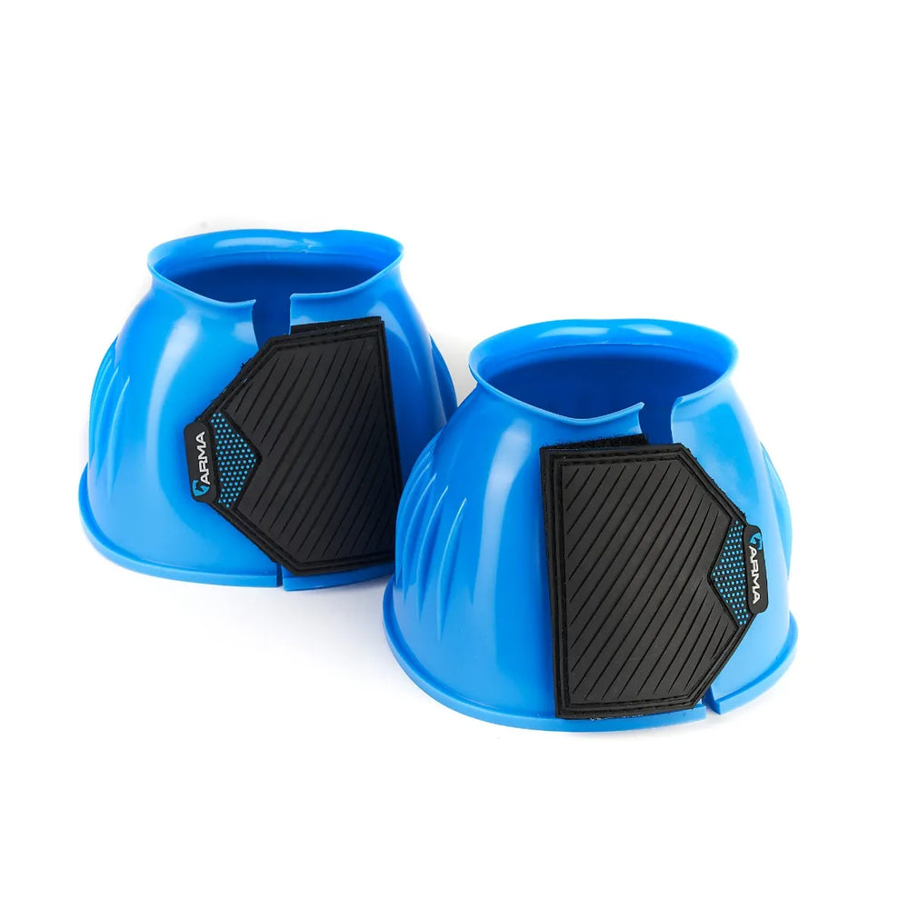 Arma Velcro Ribbed Rubber Bell Boots - Equine Exchange Tack Shop