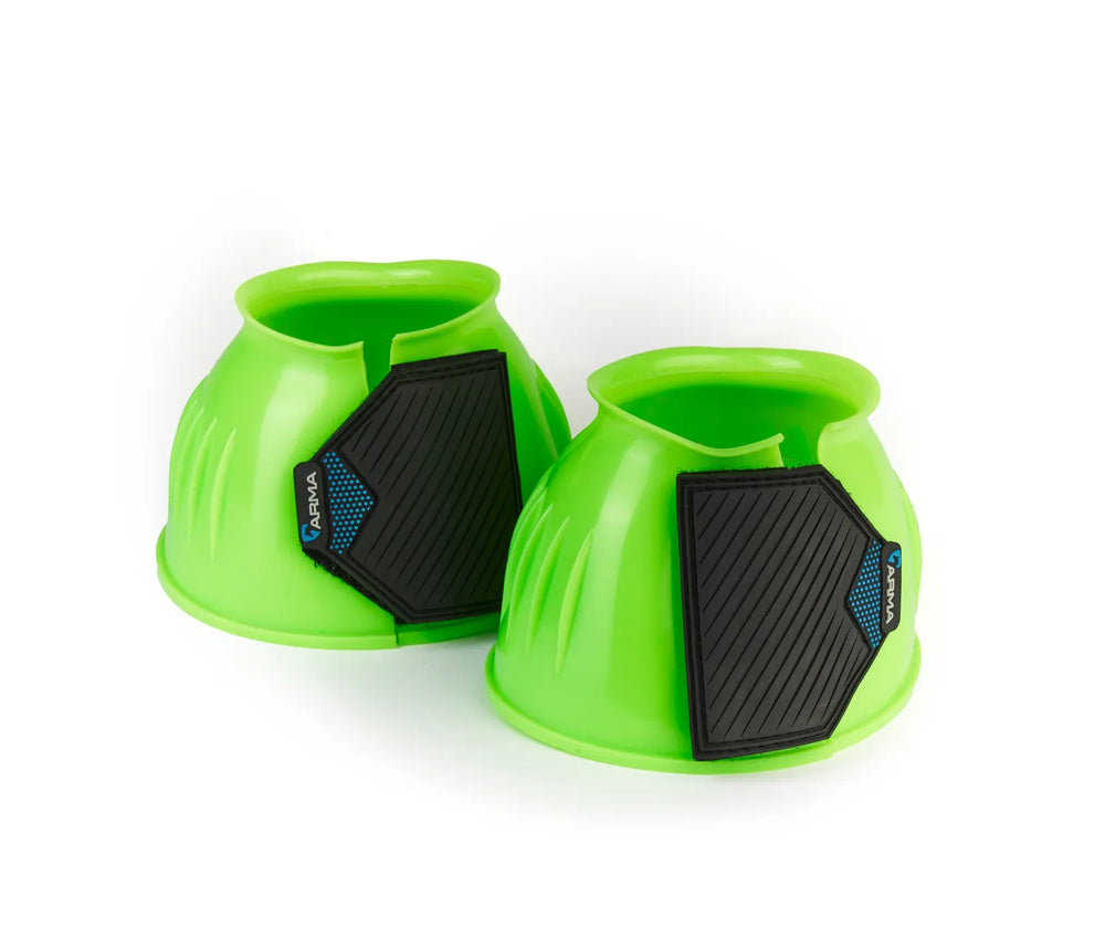 Arma Velcro Ribbed Rubber Bell Boots - Equine Exchange Tack Shop