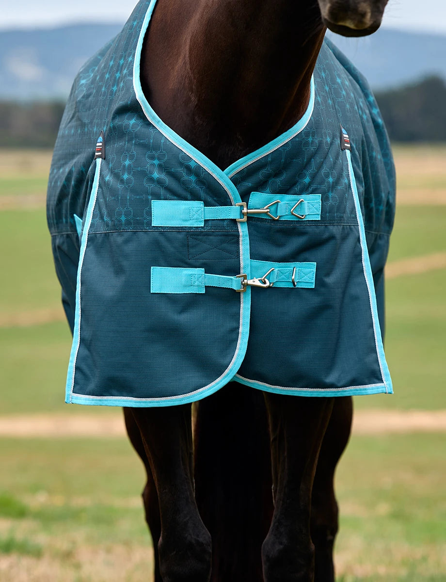 ComFiTec 220GM Turnout Blanket - Geo Bit Print