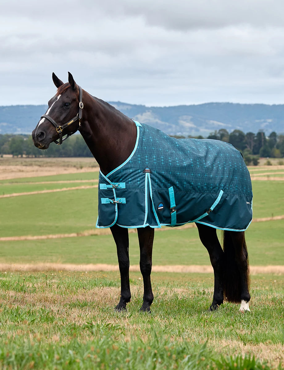 ComFiTec 220GM Turnout Blanket - Geo Bit Print