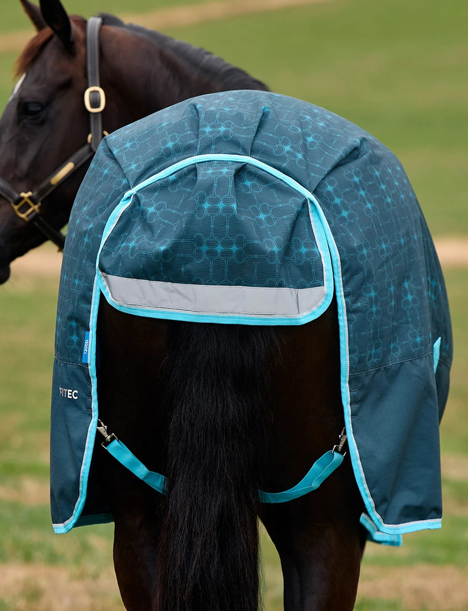 ComFiTec 220GM Turnout Blanket - Geo Bit Print