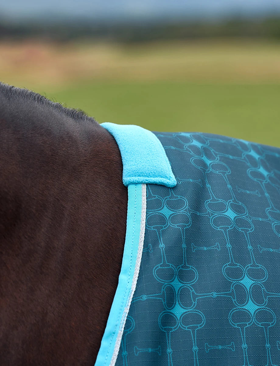 ComFiTec 220GM Turnout Blanket - Geo Bit Print