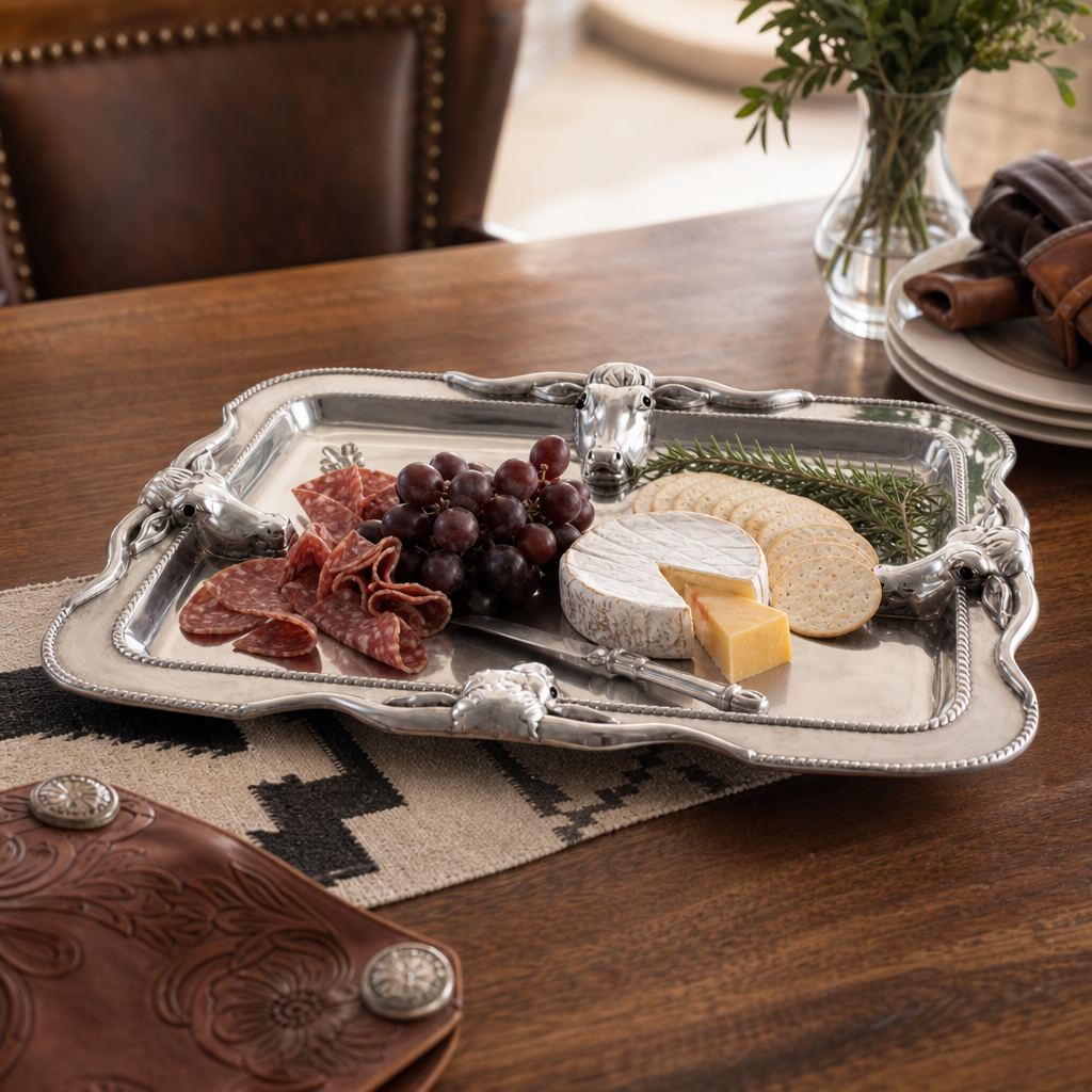 Longhorn Platter Large  