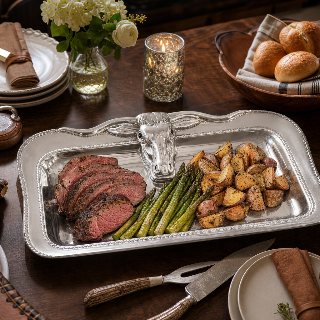 Longhorn Platter Large  