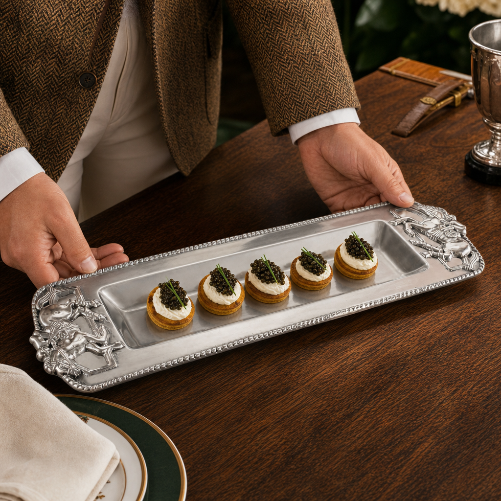Thoroughbred Oblong Tray  