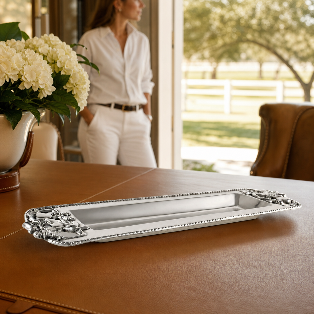 Thoroughbred Oblong Tray  