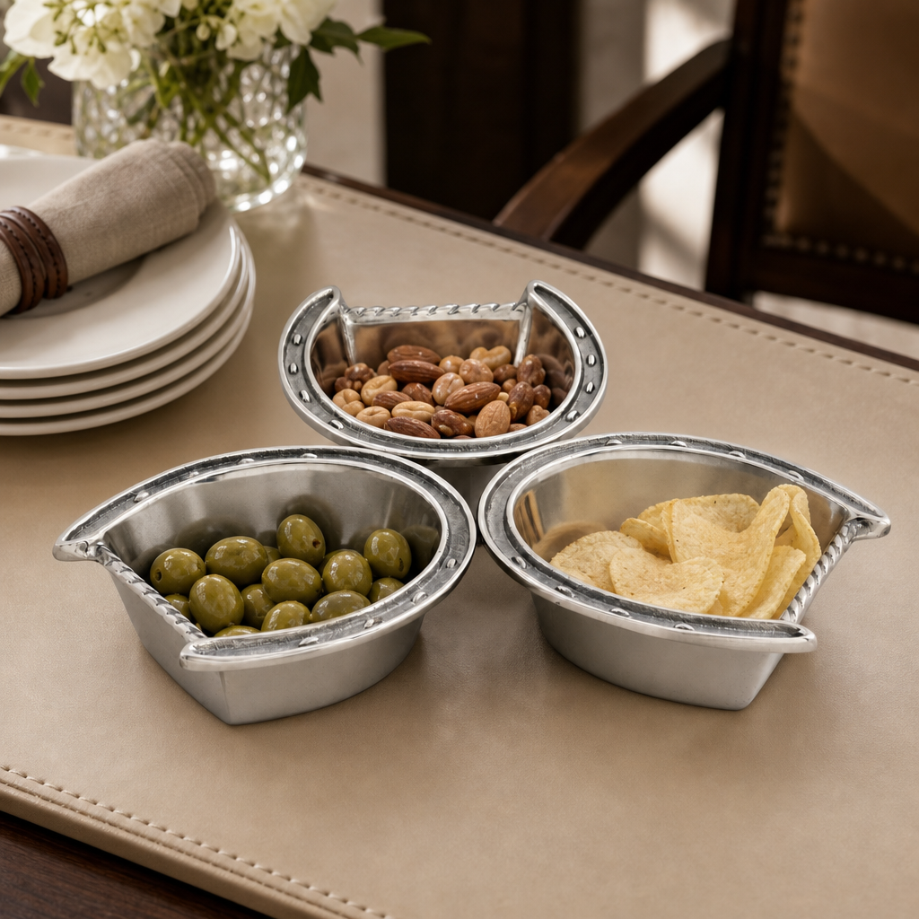 Horseshoe 3-Bowl Bowl  