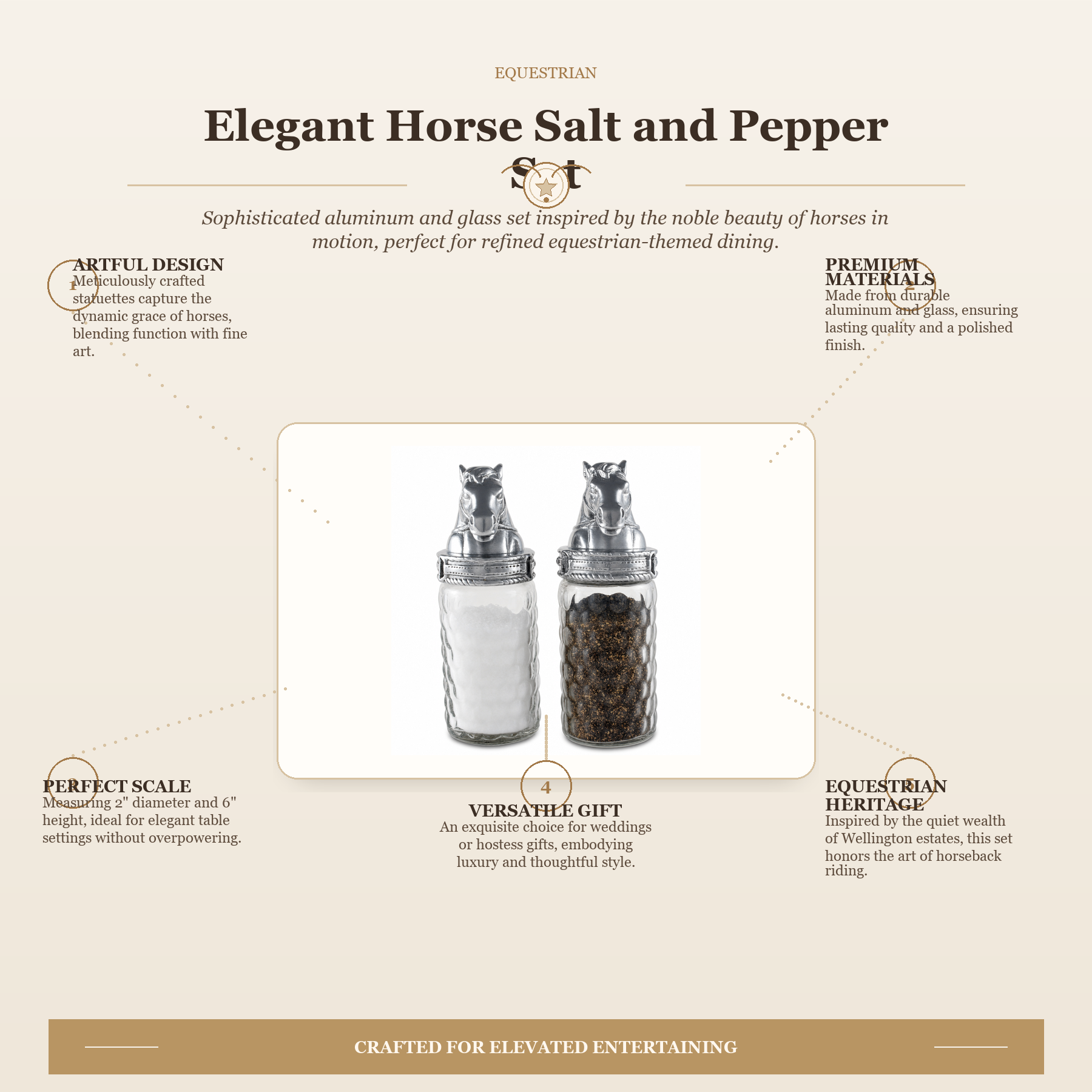 Horse Salt and Pepper Set