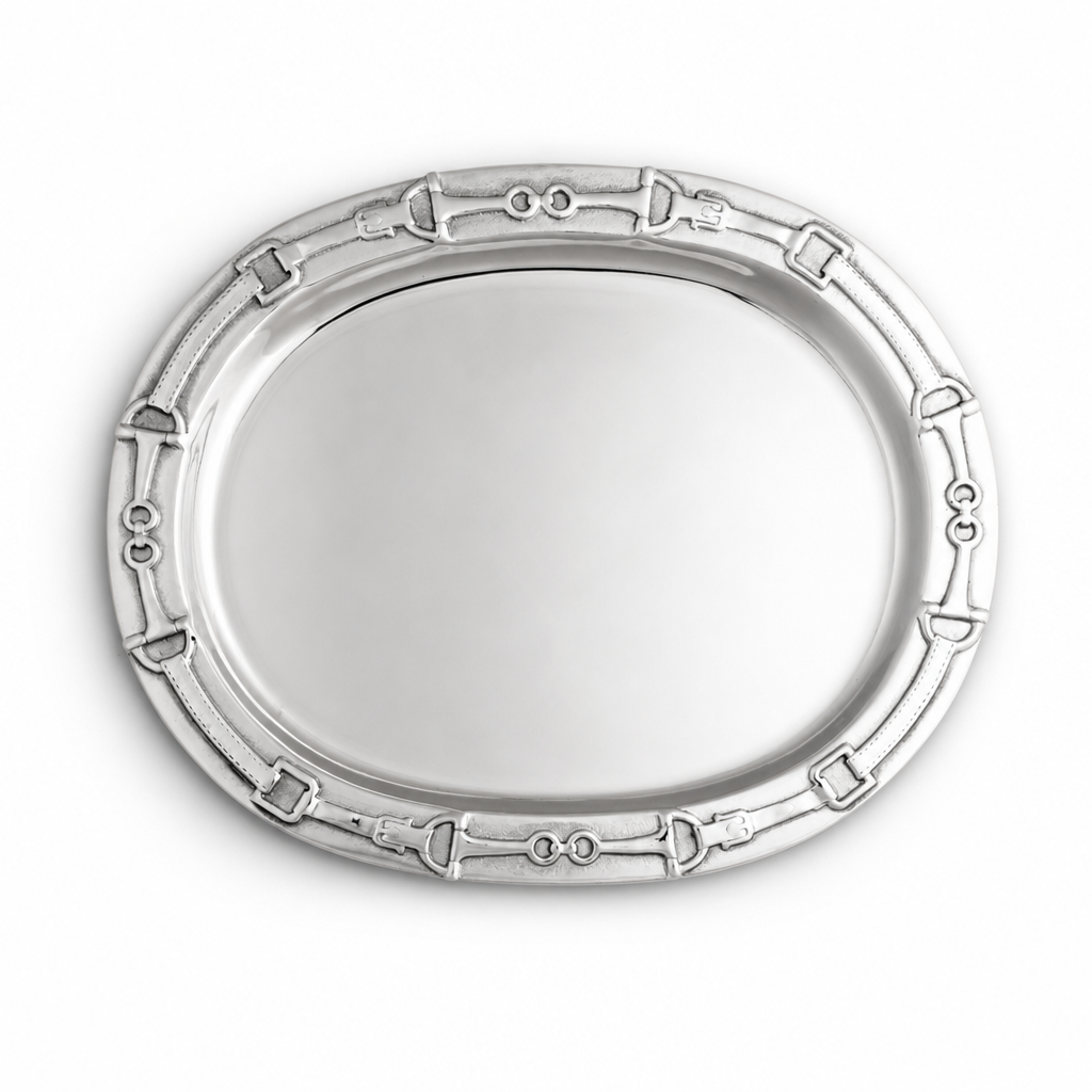 Equestrian Oval Platter