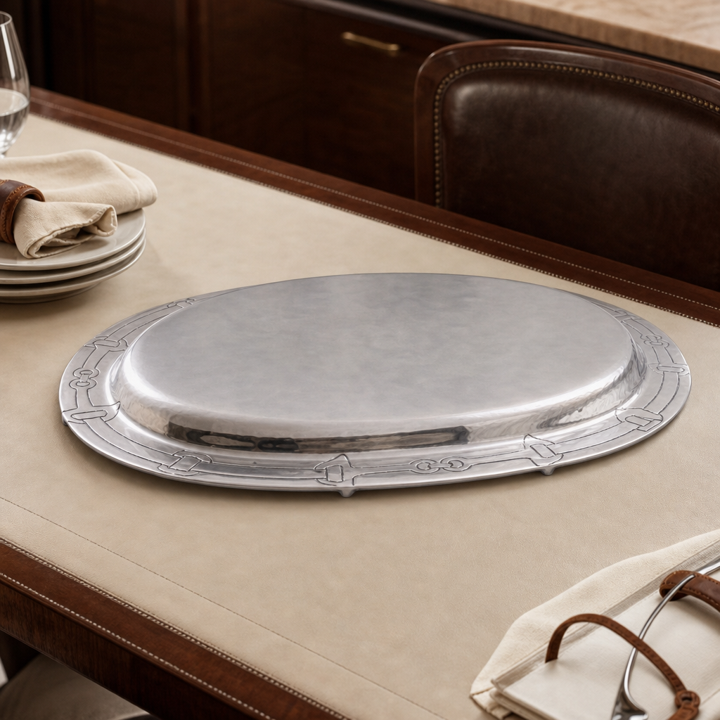 Equestrian Oval Platter