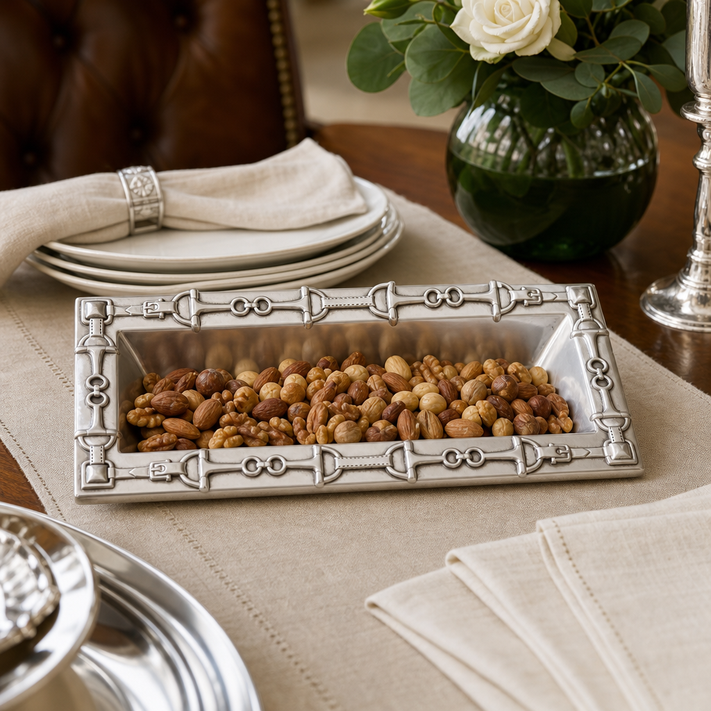 Equestrian Oblong Tray