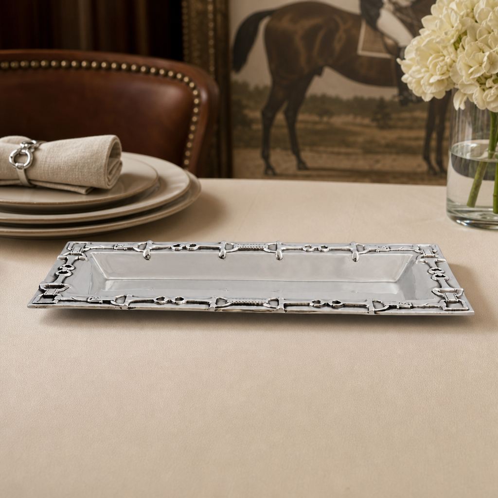 Equestrian Oblong Tray