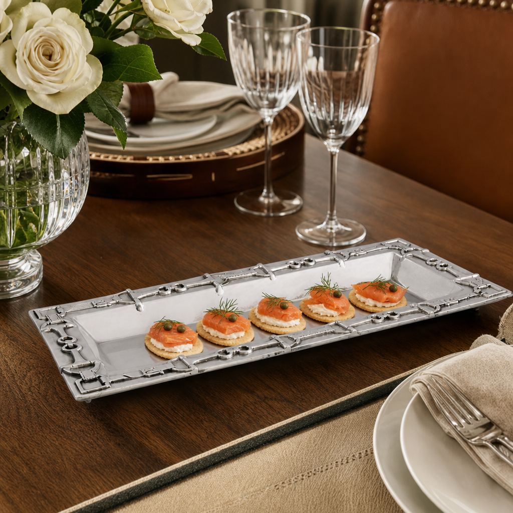 Equestrian Oblong Tray