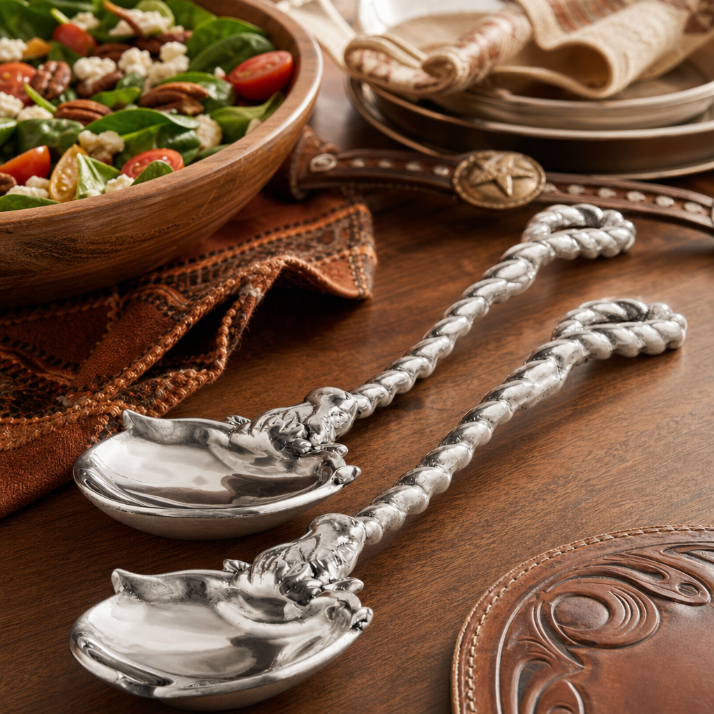 Longhorn Serving Set  