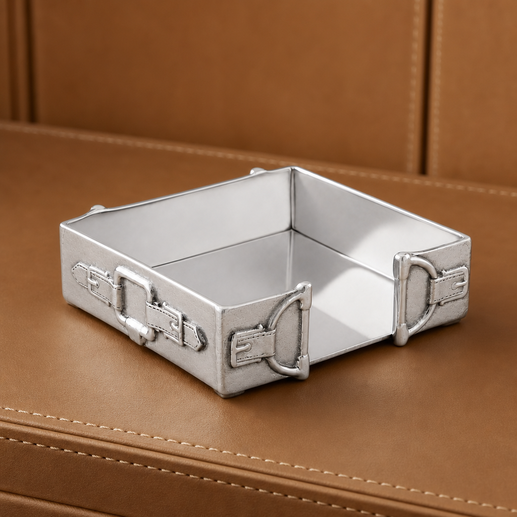 Equestrian Luncheon Napkin Box